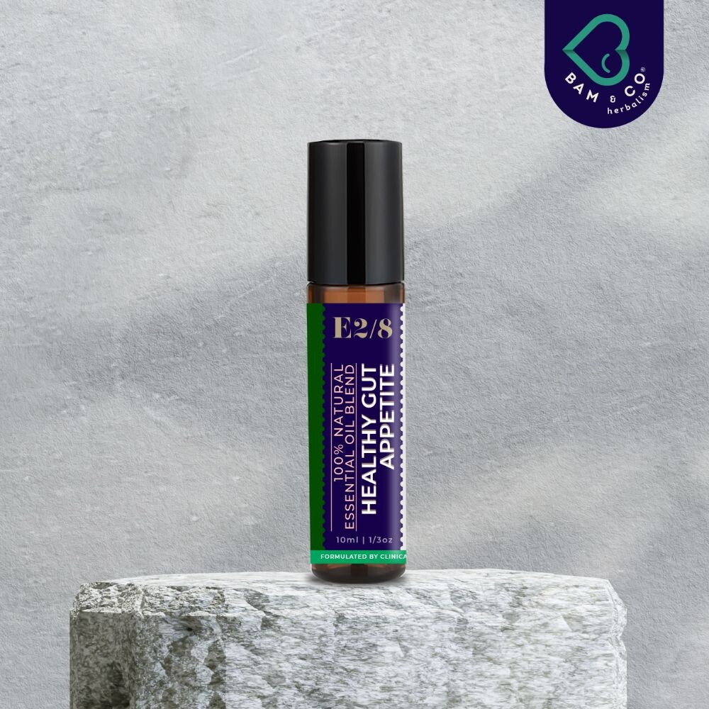 BAM & CO Healthy Gut Therapeutic Essential Oil Roll On – Appetite Booster 10ml